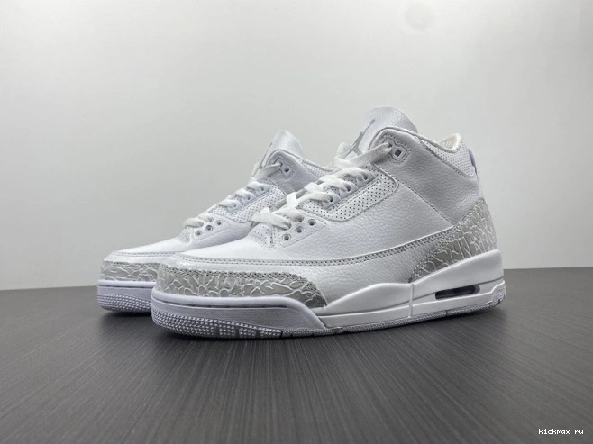 Kickmax Retro Air White' 429487-111 PS 'Triple 3 Jordan 0703